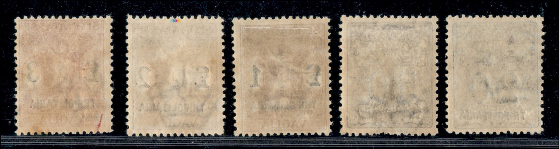 Italia / Colonie / Tripolitania / Segnatasse per Vaglia