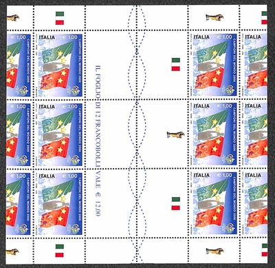 Italia / Repubblica / Foglietti