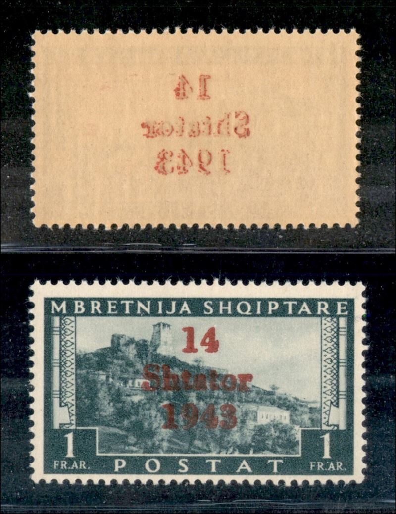 Italia / Occupazioni II Guerra Mondiale / Occupazione Tedesca / Albania / Posta Ordinaria