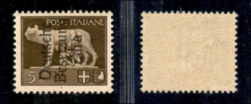 Italia / Occupazioni II Guerra Mondiale / Occupazione Tedesca / Zara / Posta Ordinaria