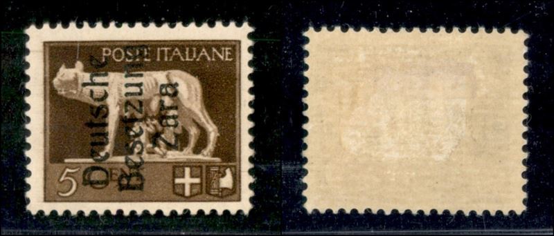 Italia / Occupazioni II Guerra Mondiale / Occupazione Tedesca / Zara / Posta Ordinaria