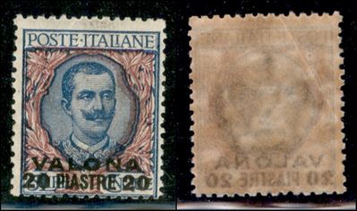 Italia / Uffici Postali All'estero / Levante / Valona / Posta Ordinaria