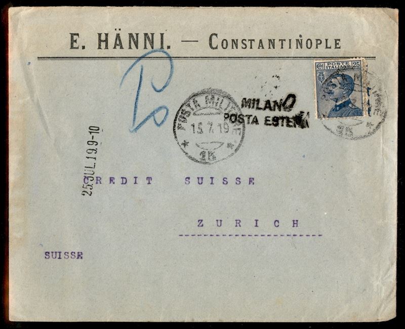 Italia / Uffici Postali All'estero / Levante / Costantinopoli / Posta Militare
