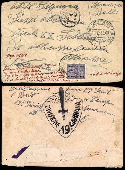 Italia / Colonie / Africa Orientale Italiana / Posta Militare