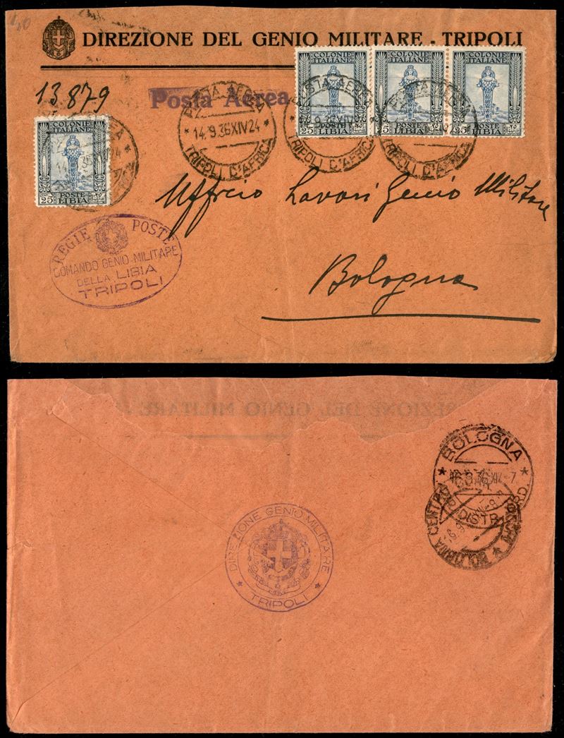Italia / Colonie / Libia / Aerogrammi