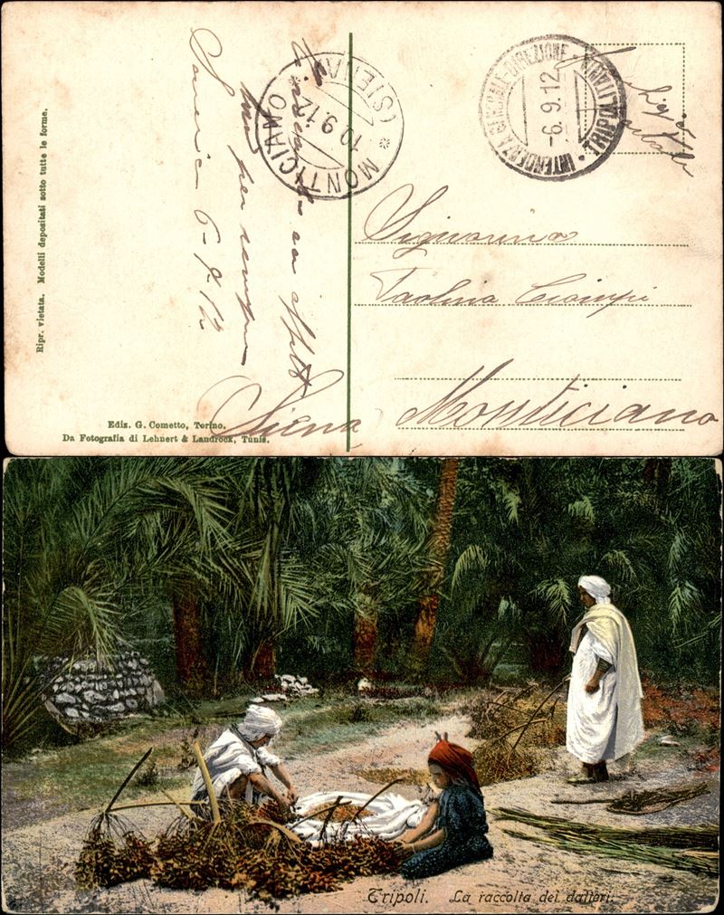 Italia / Colonie / Libia / Franchigia Militare