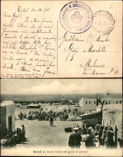 Italia / Colonie / Libia / Franchigia Militare