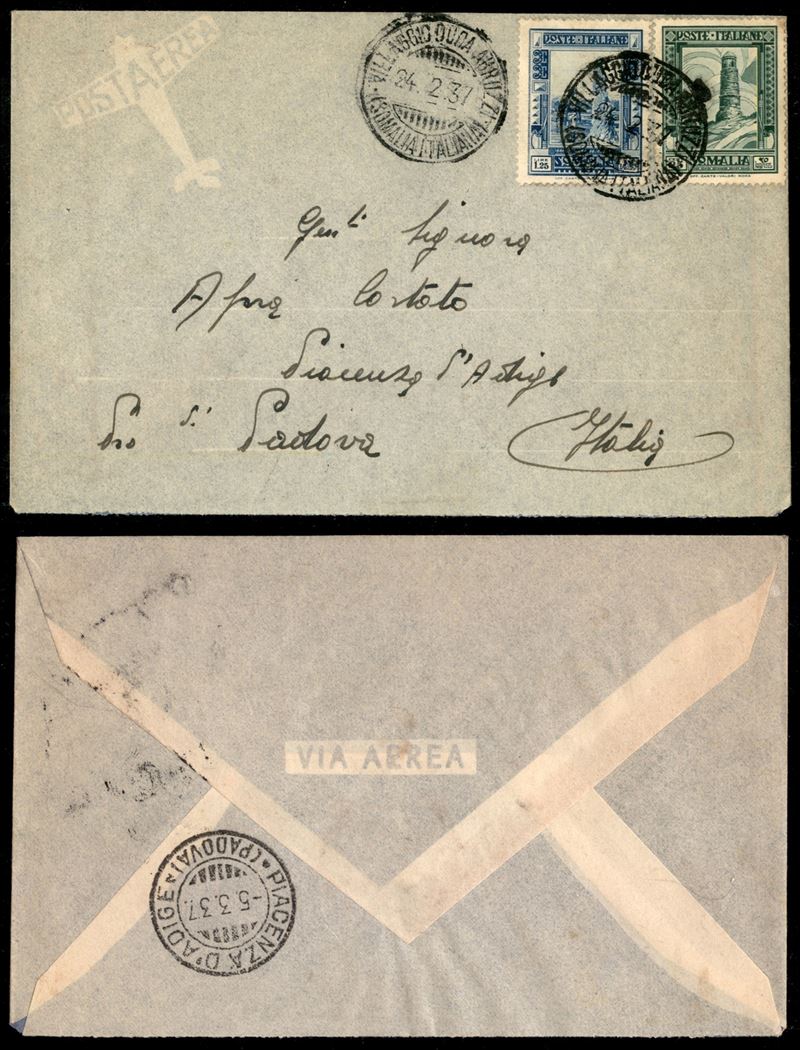 Italia / Colonie / Somalia / Aerogrammi