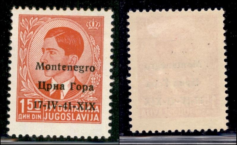 Italia / Occupazioni II Guerra Mondiale / Montenegro / Posta Ordinaria