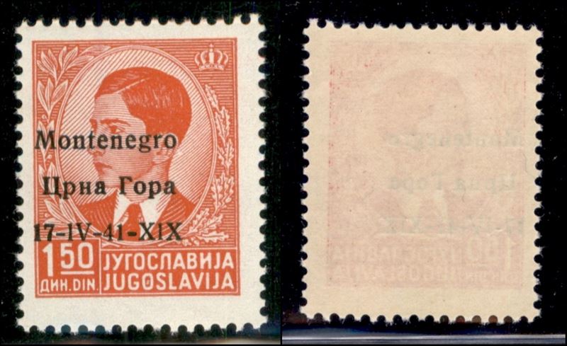 Italia / Occupazioni II Guerra Mondiale / Montenegro / Posta Ordinaria