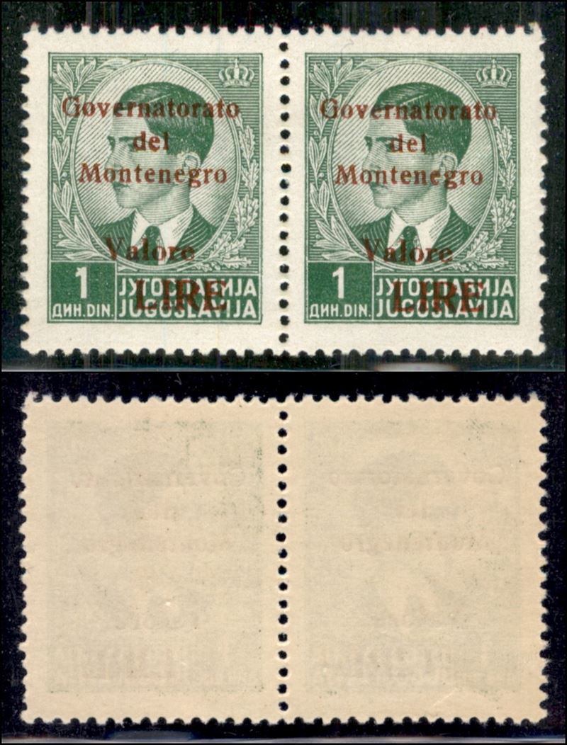 Italia / Occupazioni II Guerra Mondiale / Montenegro / Posta Ordinaria