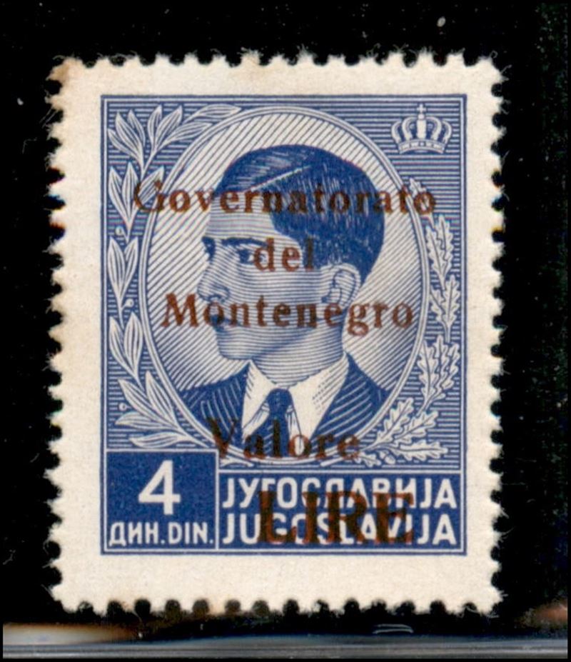 Italia / Occupazioni II Guerra Mondiale / Montenegro / Posta Ordinaria
