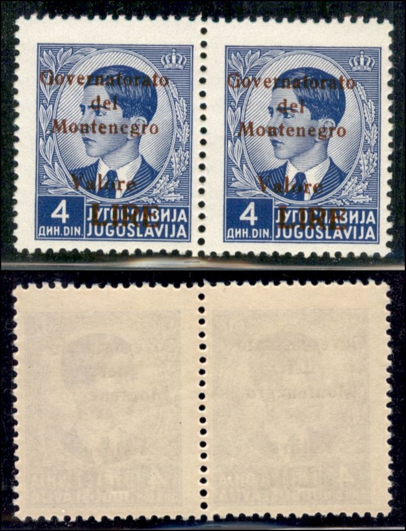 Italia / Occupazioni II Guerra Mondiale / Montenegro / Posta Ordinaria