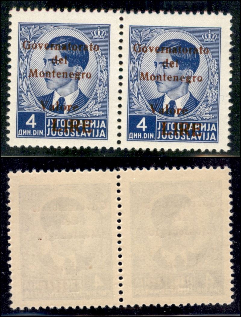 Italia / Occupazioni II Guerra Mondiale / Montenegro / Posta Ordinaria