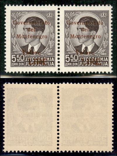 Italia / Occupazioni II Guerra Mondiale / Montenegro / Posta Ordinaria