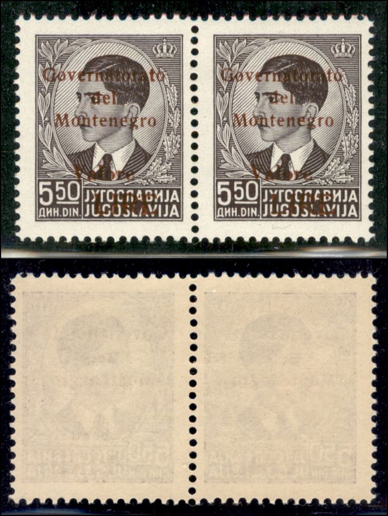 Italia / Occupazioni II Guerra Mondiale / Montenegro / Posta Ordinaria