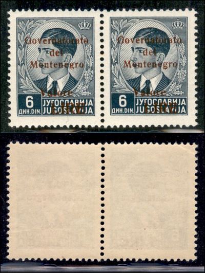 Italia / Occupazioni II Guerra Mondiale / Montenegro / Posta Ordinaria
