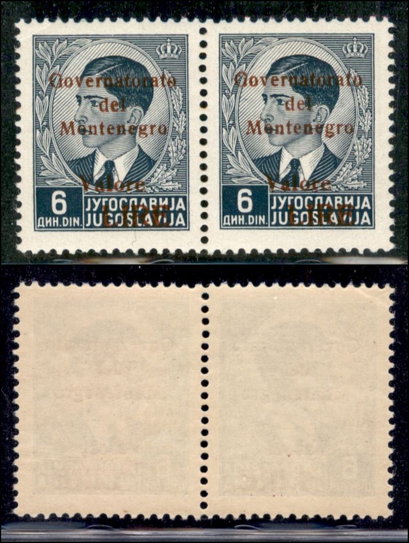 Italia / Occupazioni II Guerra Mondiale / Montenegro / Posta Ordinaria
