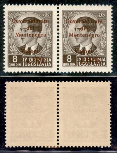 Italia / Occupazioni II Guerra Mondiale / Montenegro / Posta Ordinaria