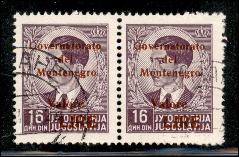 Italia / Occupazioni II Guerra Mondiale / Montenegro / Posta Ordinaria