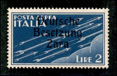 Italia / Occupazioni II Guerra Mondiale / Occupazione Tedesca / Zara / Posta Aerea