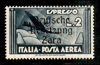 Italia / Occupazioni II Guerra Mondiale / Occupazione Tedesca / Zara / Posta Aerea
