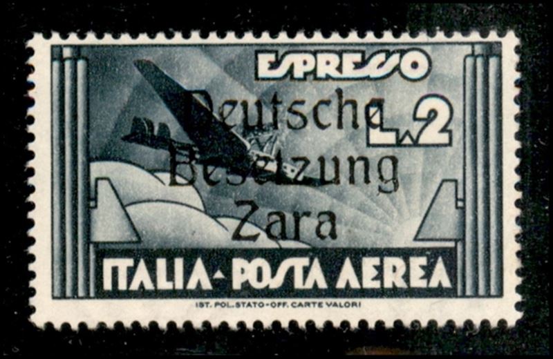 Italia / Occupazioni II Guerra Mondiale / Occupazione Tedesca / Zara / Posta Aerea