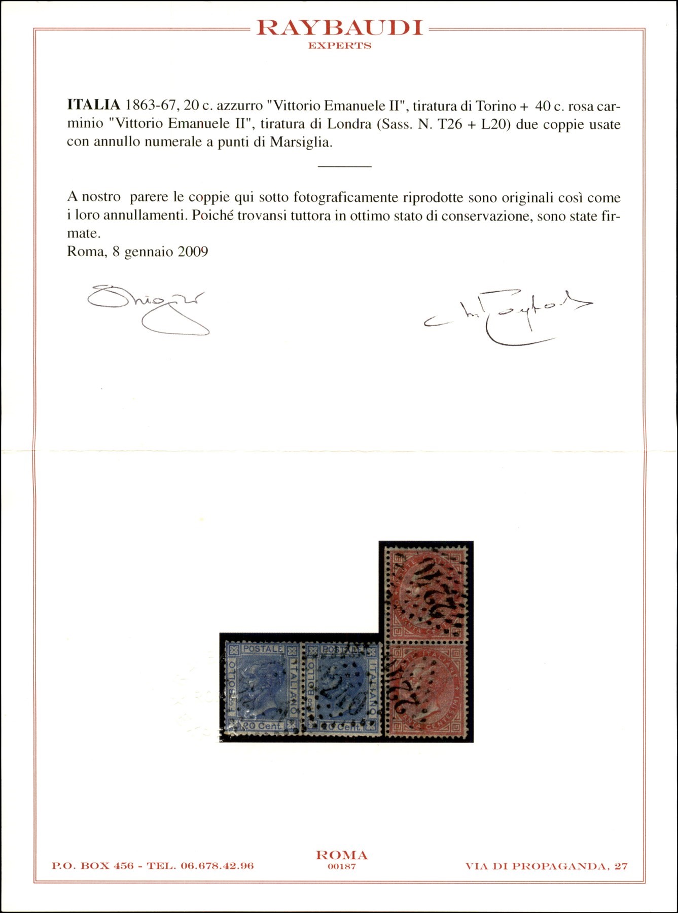 Italia / Regno / Posta Ordinaria
