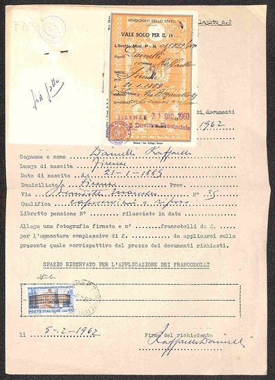 Italia / Repubblica / Posta Ordinaria