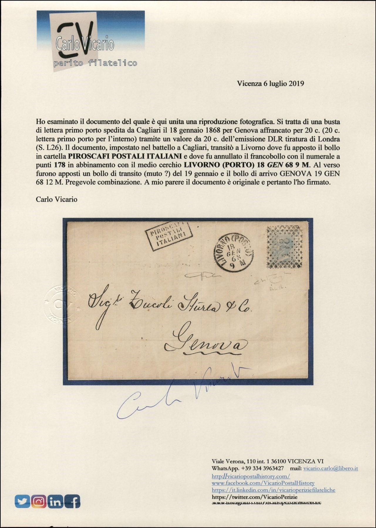 ITALIA / Regno / Posta ordinaria