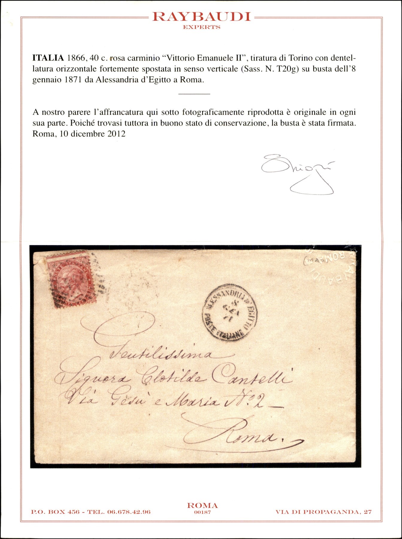 Italia / Regno / Levante / Posta Ordinaria