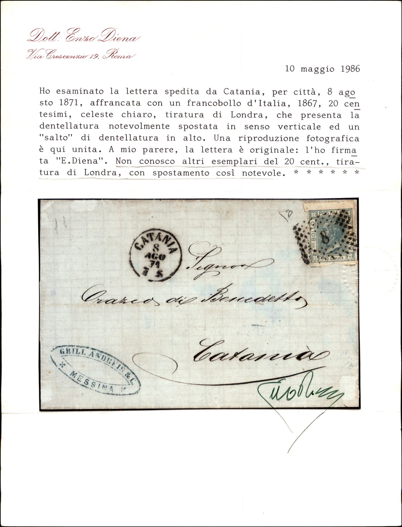 Italia / Regno / Posta Ordinaria