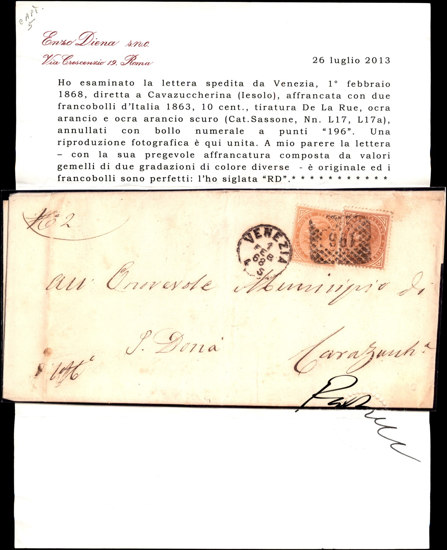 Italia / Regno / Posta Ordinaria