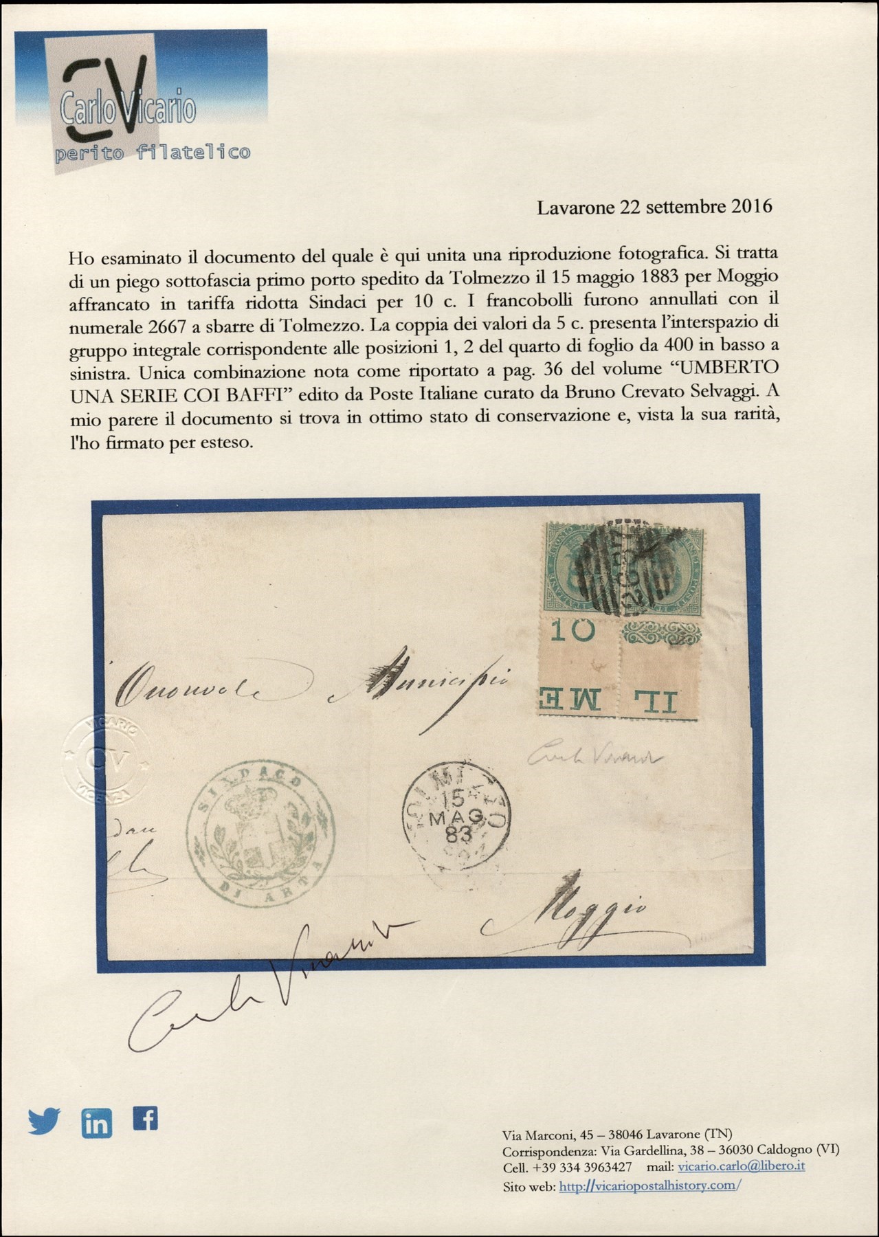 Italia / Regno / Posta Ordinaria