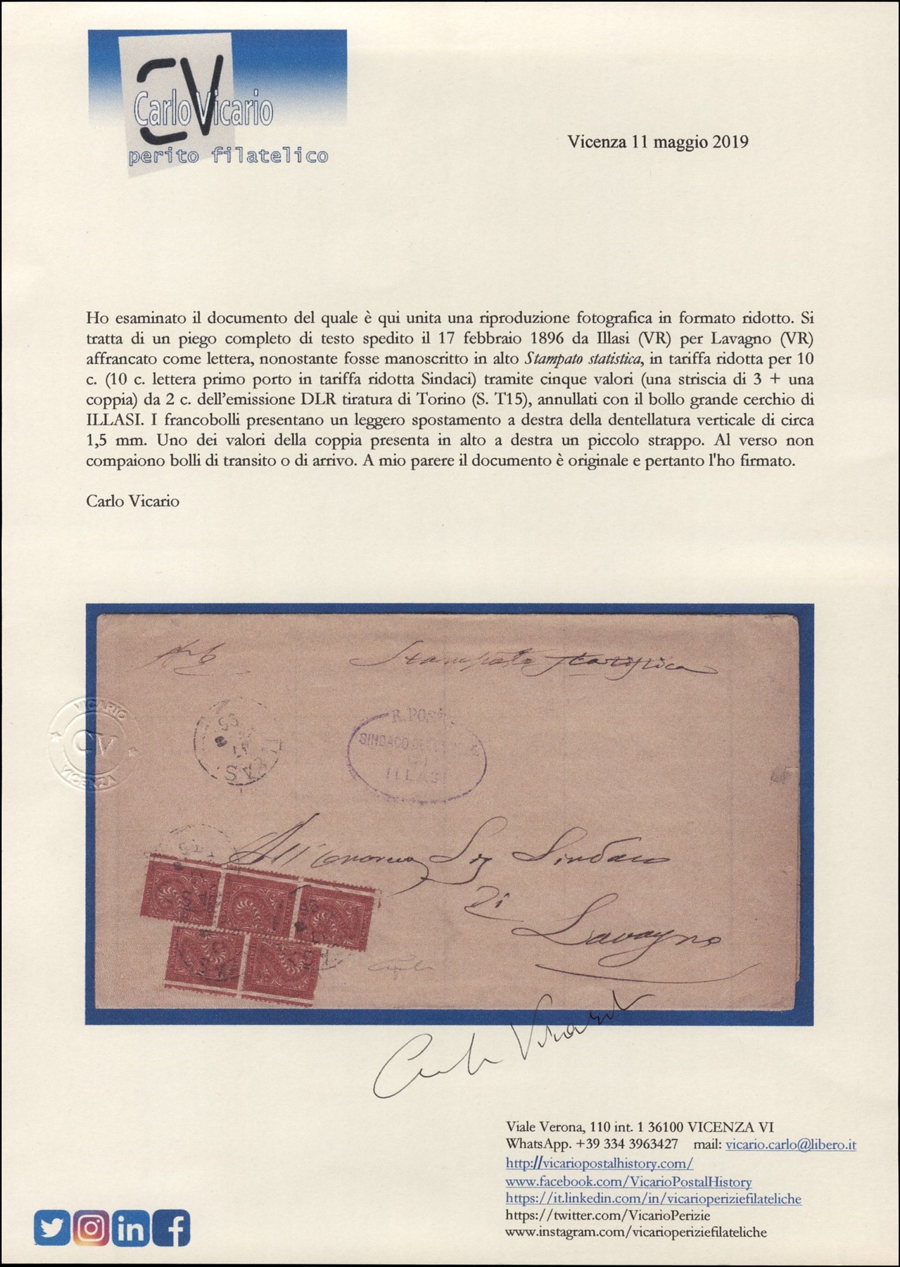 Italia / Regno / Posta Ordinaria