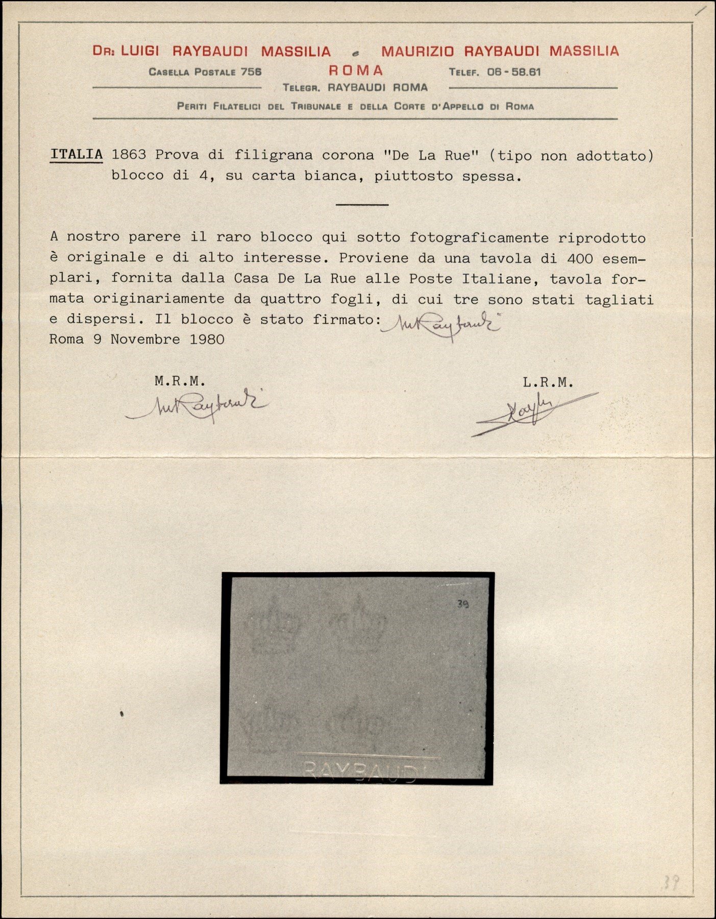 ITALIA / Regno / Posta ordinaria