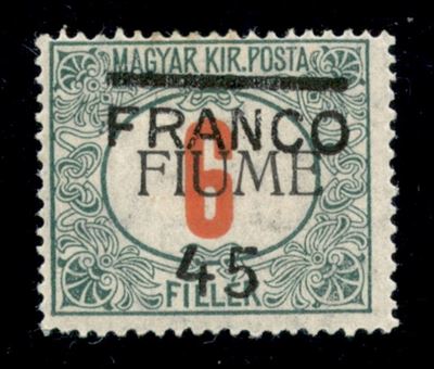 Italia / Occupazioni i Guerra Mondiale / Fiume / Posta Ordinaria