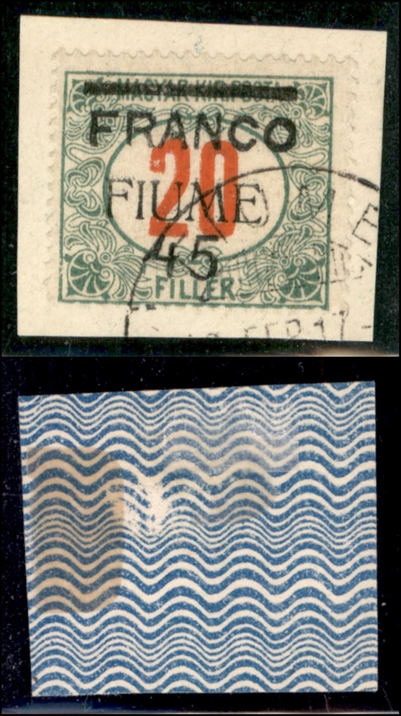 Italia / Occupazioni i Guerra Mondiale / Fiume / Posta Ordinaria