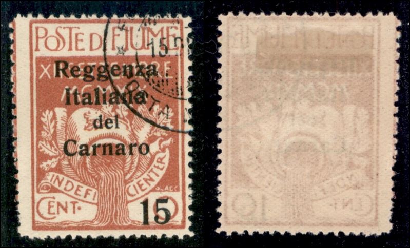 Italia / Occupazioni i Guerra Mondiale / Fiume / Posta Ordinaria