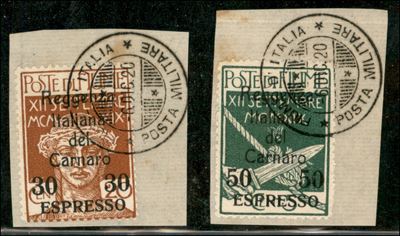 Italia / Occupazioni i Guerra Mondiale / Fiume / Espressi