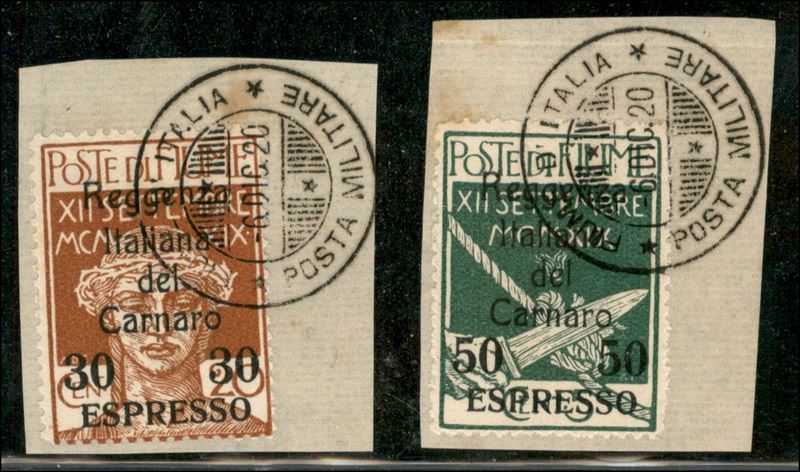 Italia / Occupazioni i Guerra Mondiale / Fiume / Espressi