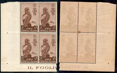 Italia / Colonie / Africa Orientale Italiana / Posta Aerea