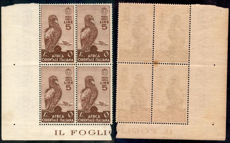 Italia / Colonie / Africa Orientale Italiana / Posta Aerea