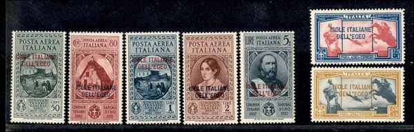 ITALIA / Colonie / Egeo / Emissioni generali / Posta aerea