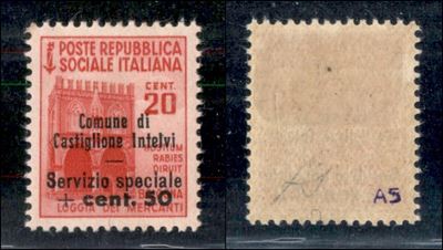 Italia / Emissioni Locali / Castglione D'intelvi / Posta Ordinaria