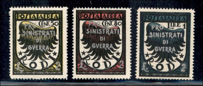 Italia / Colonie / Egeo / Occupazione Tedesca Dell'egeo / Posta Aerea