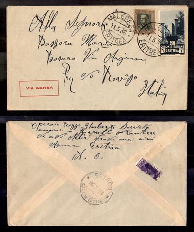 Italia / Colonie / Eritrea / Posta Ordinaria