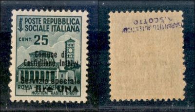 Italia / Emissioni Locali / Castglione D'intelvi / Posta Ordinaria