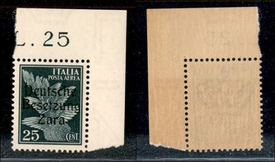 Italia / Occupazioni II Guerra Mondiale / Occupazione Tedesca / Zara / Posta Aerea