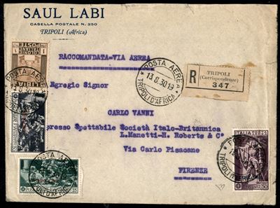 Italia / Colonie / Tripolitania / Aerogrammi